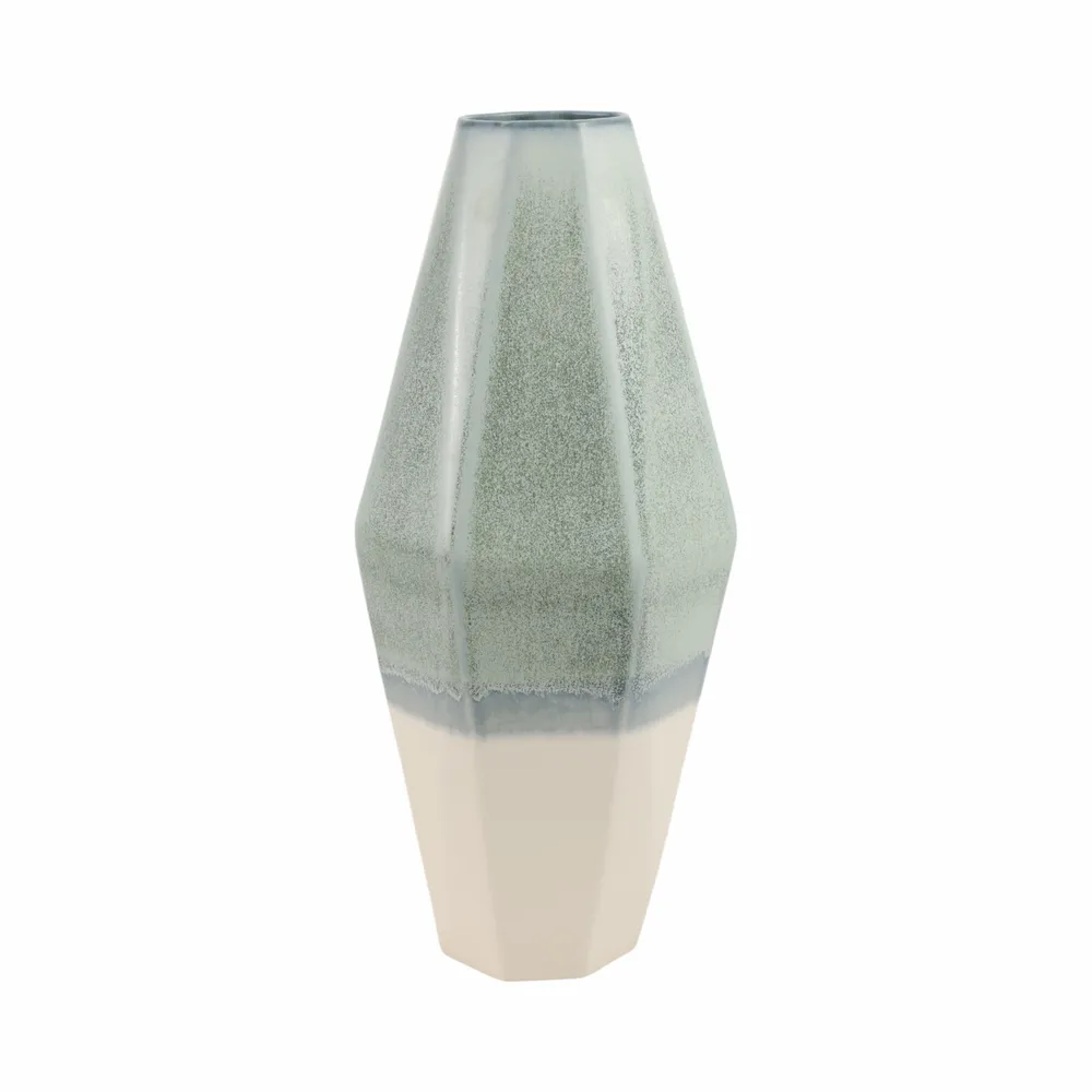 ROMANROSE BLUE VASE 22 (IN)
