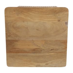 LOCHROSE BROWN TABLE 20 (IN) 8