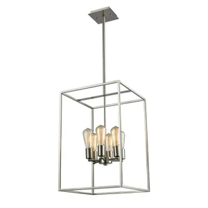 Williamsport 14'' Wide 6-Light Chandelier - Brushed Nickel 1