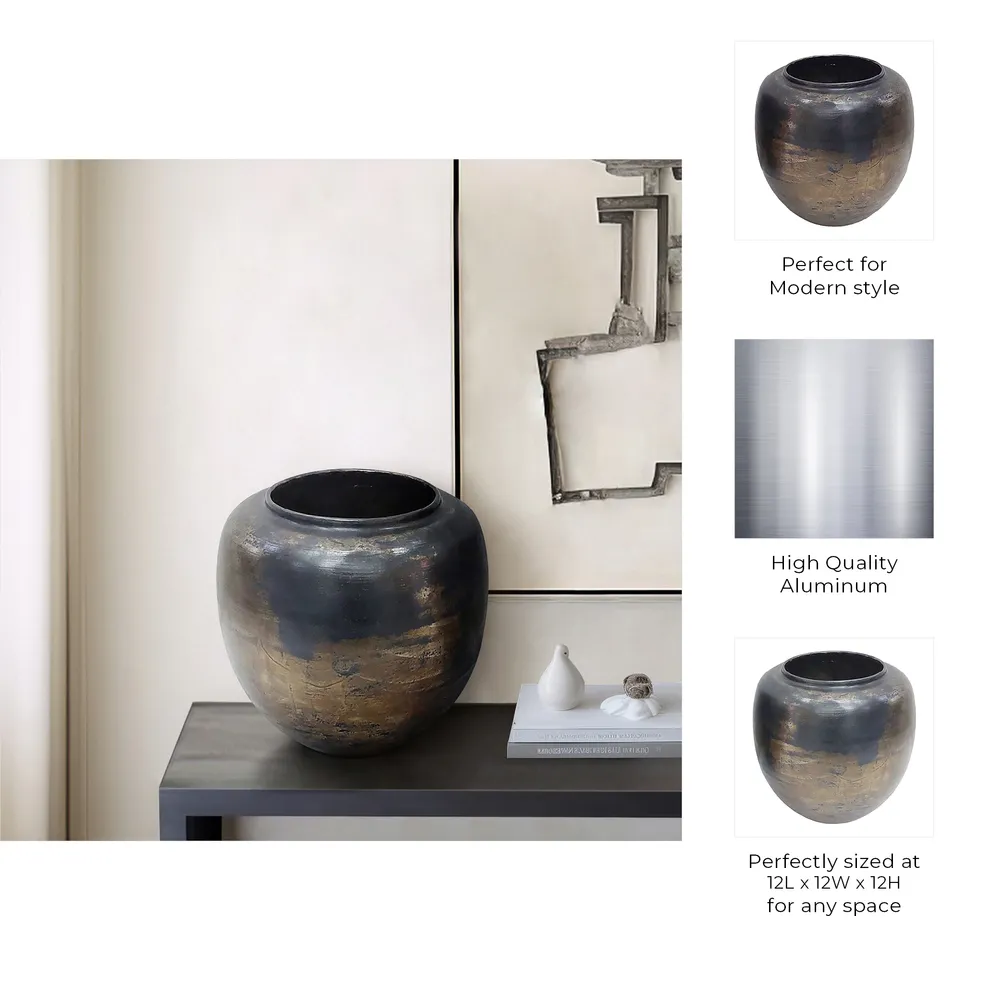 HOLTONGROVE BRONZE VASE 12 (IN)