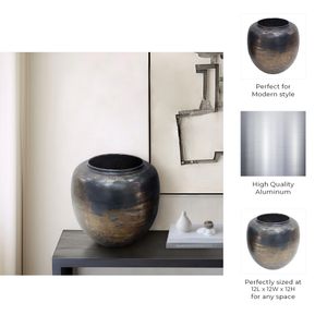 HOLTONGROVE BRONZE VASE 12 (IN) 7