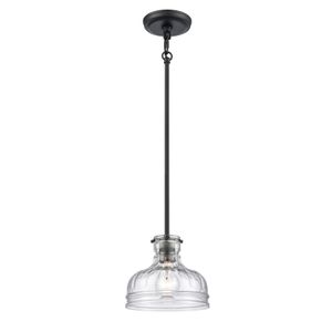 Orinoco 8'' Wide 1-Light Mini Pendant - Matte Black 1