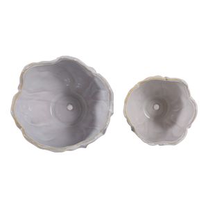 DRYDENRUN SET OF 2 IVORY PLANTER 7 (IN) 8