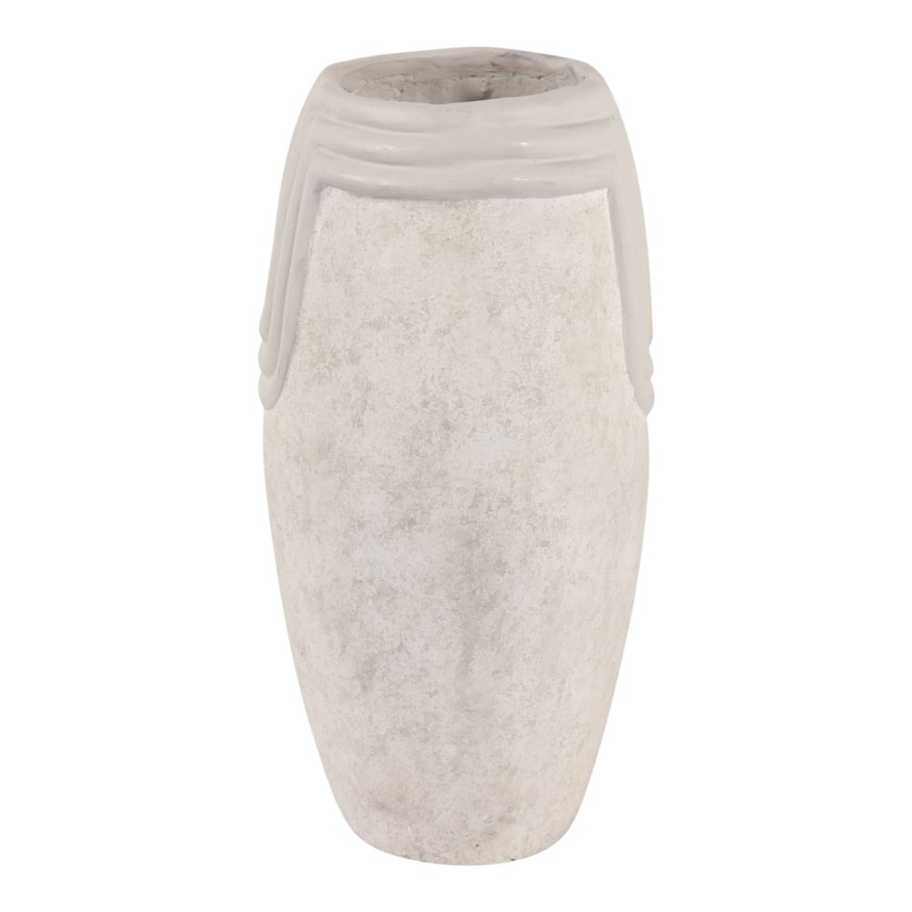 BLAKEWIND WHITE VASE 14 (IN)