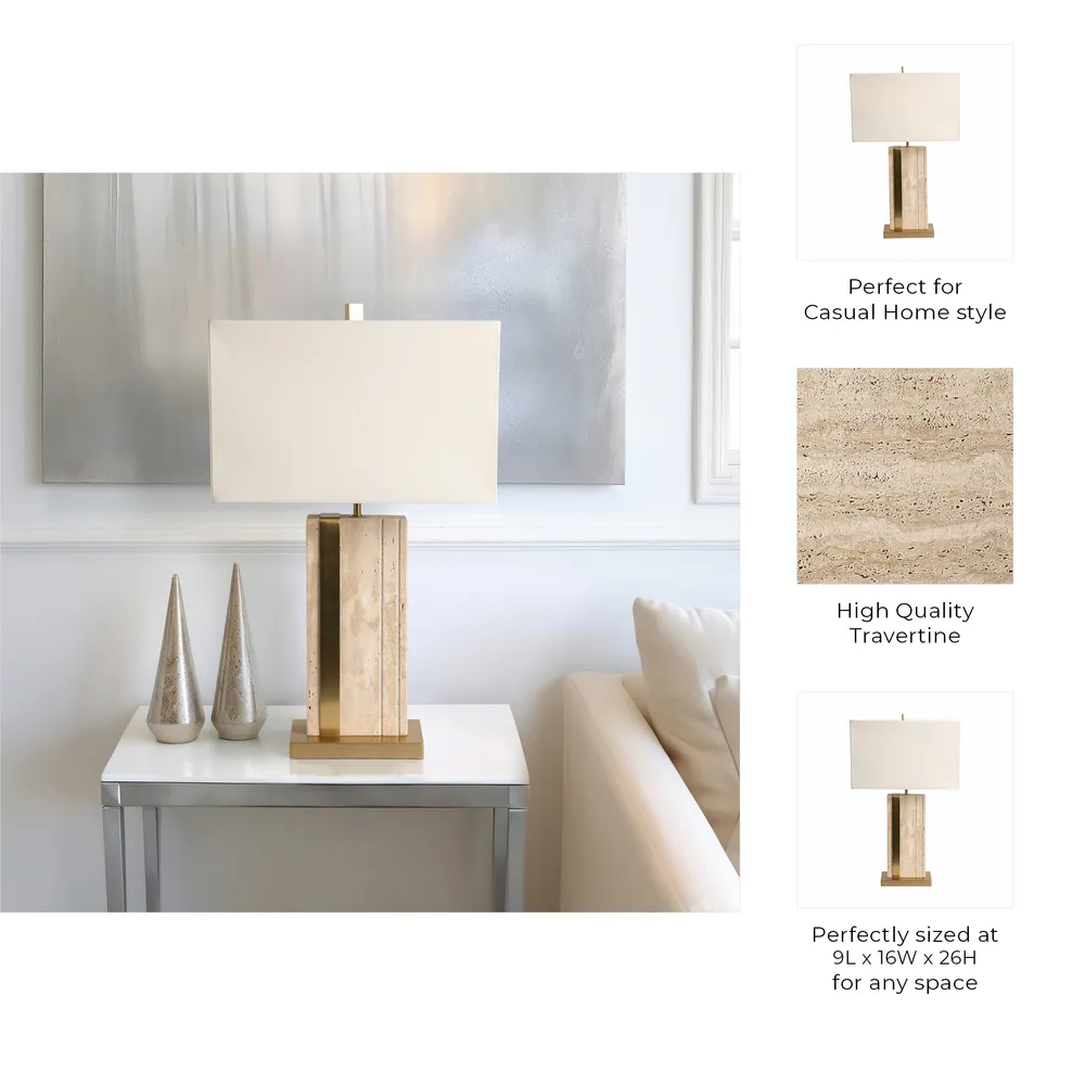 HEMMINGRUN TAN LAMP 26 (IN)