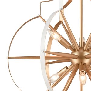 Laguna Beach 26'' Wide 6-Light Chandelier - Gold 2