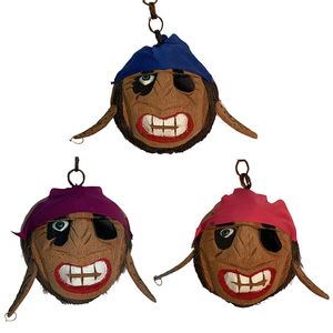 7" COCO PIRATE HEAD 3-ASST 1