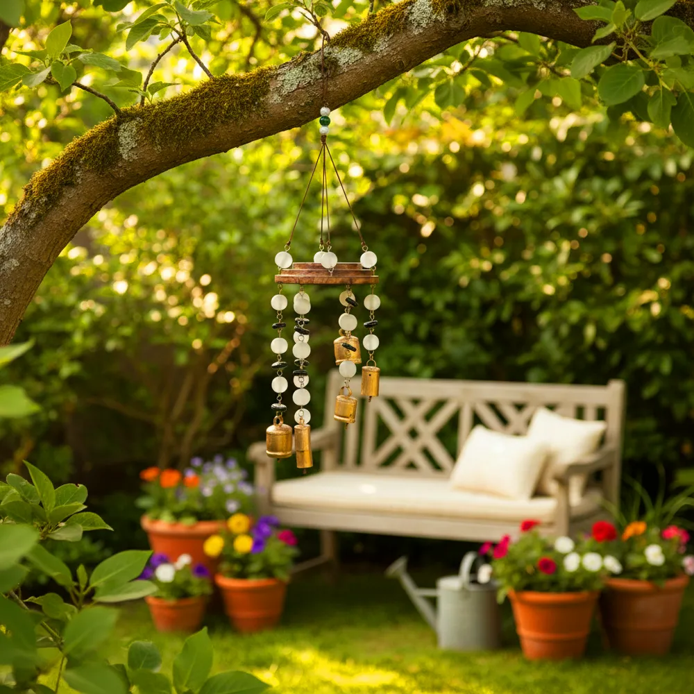 CHILTONSTONE BROWN WIND CHIME 32 (IN)