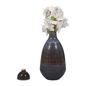 CARLINFIELD BROWN VASE 15 (IN) 3