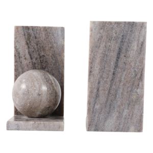 TESSOAK SET OF 2 TAN BOOKENDS 7 (IN) 6