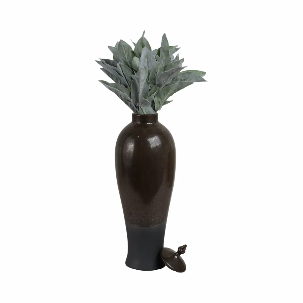DURBANWORTH BRONZE VASE 21 (IN)