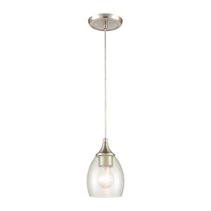 Miranda 5'' Wide 1-Light Mini Pendant - Satin Nickel 1