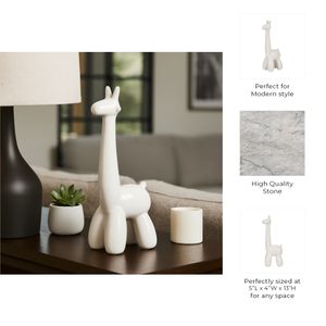 KIRBYLAKE WHITE DECOR 13 (IN) 10