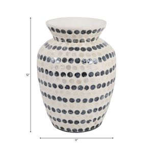 HACKETTBURN BLUE VASE 13 (IN) 10