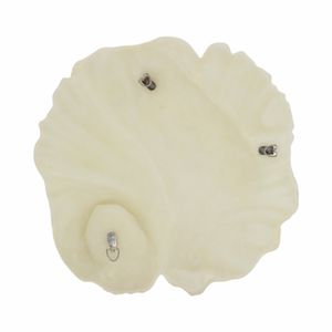 HELTONRUN SET OF 3 WHITE WALL SCULPTURES 20 (IN) 9