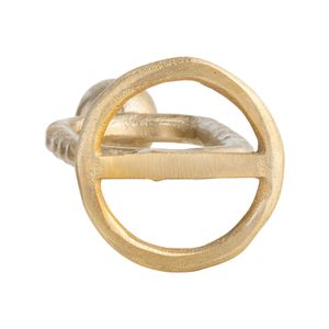 SHELTONRUN GOLD CANDLE HOLDER 8 (IN) 8