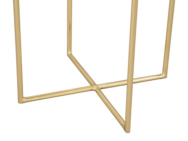 Lotus Side Table Gold 8