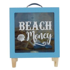 7-3/4" BEACH MONEY BANK 1