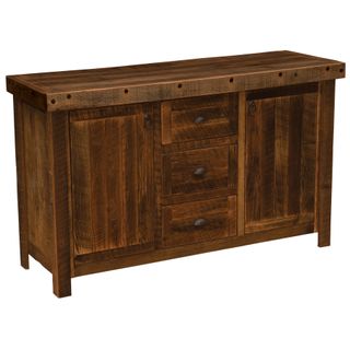 Barnwood Sideboard - Antique Oak Top