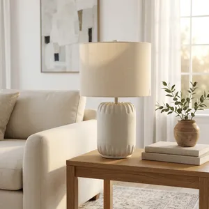 HUNTERRIDGE IVORY LAMP 20 (IN) 2