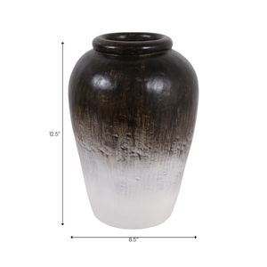 WILSONMOOR WHITE VASE 13 (IN) 8