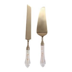 BRECK SET OF 2 WHITE SERVEWARE 1 (IN) 5