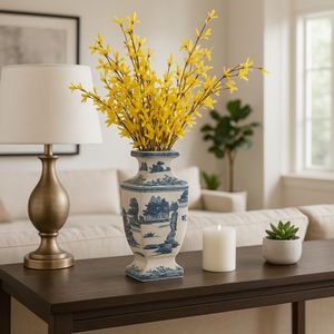 ELLENLAKE BLUE CHINOISERIE 15 (IN) 11