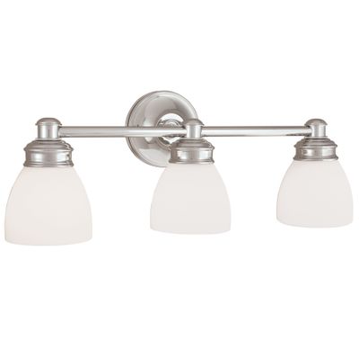 Spencer 21.5″ Wide 3-Light Sconce - Chrome