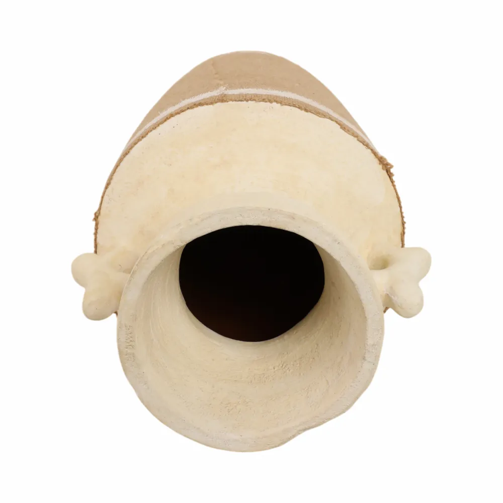EMMETMORE IVORY VASE 17 (IN)