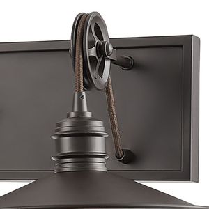 Spindle Wheel 42'' Wide 4-Light Vanity Light - Oil Rubbed Bronze 4