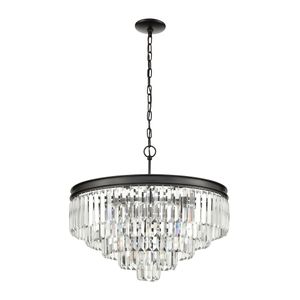 Palacial 24'' Wide 6-Light Chandelier - Oil Rubbed Bronze 2