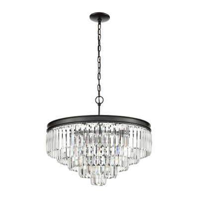 Palacial 24'' Wide 6-Light Chandelier - Oil Rubbed Bronze