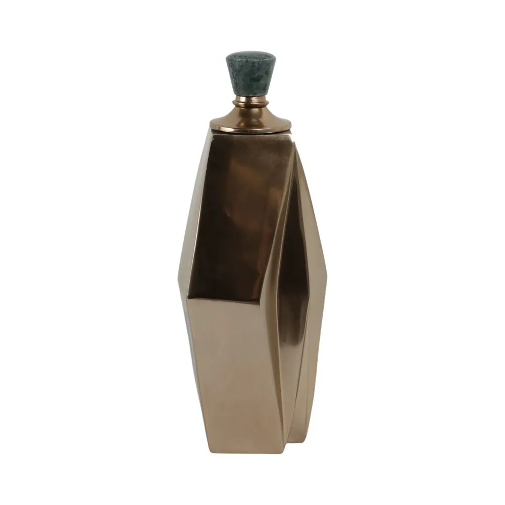 FRAZER GOLD VASE 17 (IN)