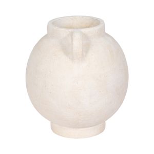 CORBINFORD WHITE VASE 10 (IN) 4