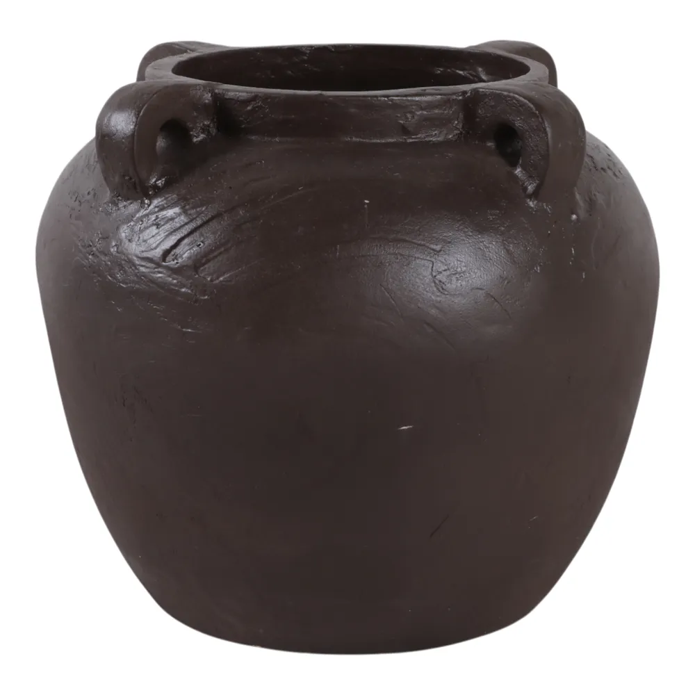 HARLEMRUN BROWN VASE 13 (IN)