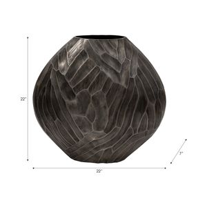 ARLENCLIFF SILVER VASE 22 (IN) 6