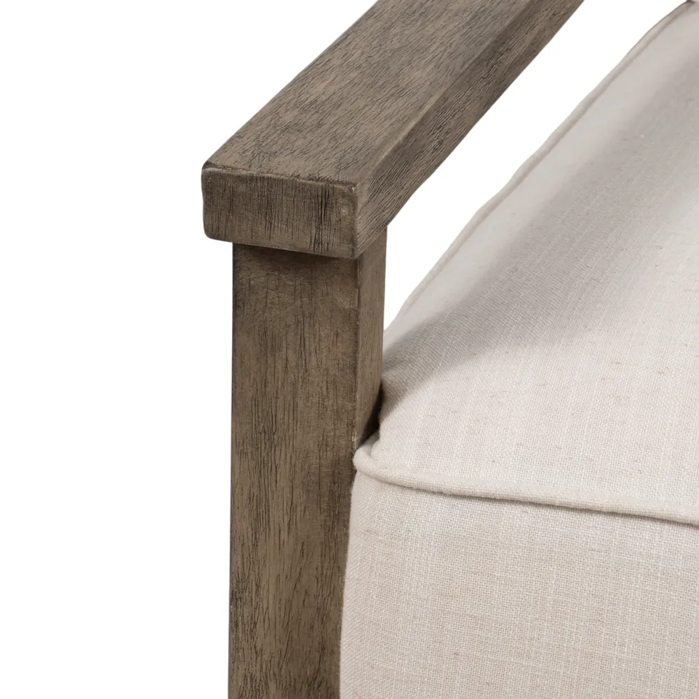 DOUGALRUN IVORY CHAIR 33 (IN)