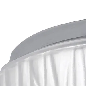 Bark 7'' Wide Integrated LED Flush Mount - Polished Nickel 3