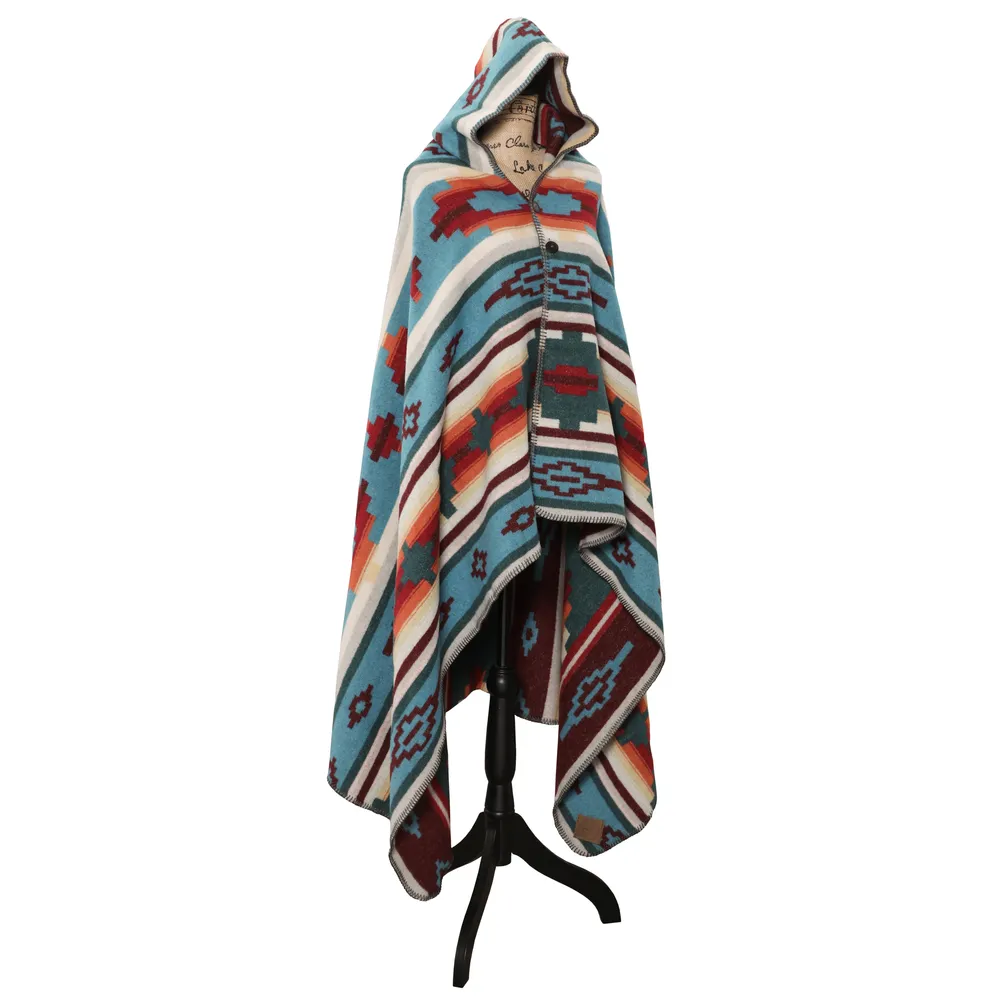 Crystal Creek III Hooded Throw