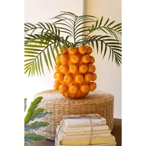 Ceramic Oranges Vase 1
