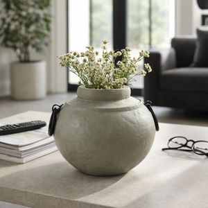 HAROLDWOOD GREEN VASE 10 (IN) 11