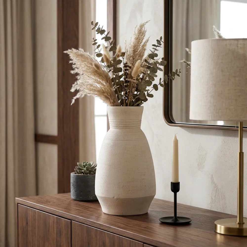 SAMSONBROOK IVORY VASE 14 (IN)