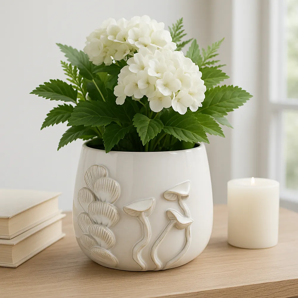 ELLERYSTONE IVORY PLANTER 6 (IN)