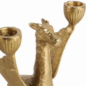 JORDANCREST GOLD CANDLE HOLDER 6 (IN) 7