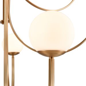 Caroline 44'' Wide 9-Light Chandelier - Brushed Gold 4