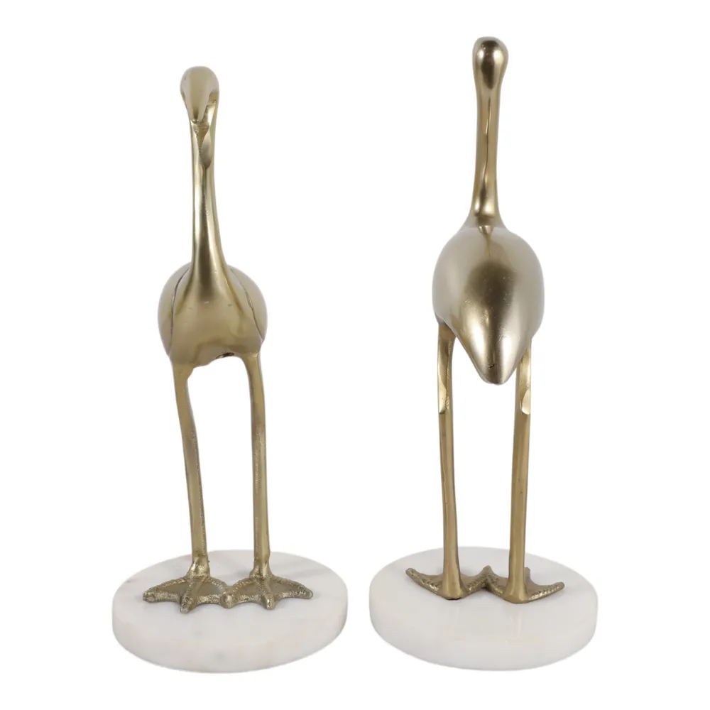 MONROEDALE SET OF 2 GOLD DECOR 13 (IN)
