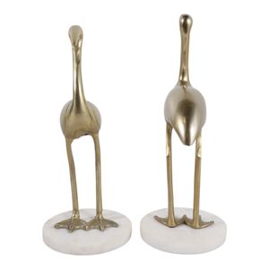 MONROEDALE SET OF 2 GOLD DECOR 13 (IN) 6