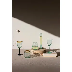Clear Wine Glass 4