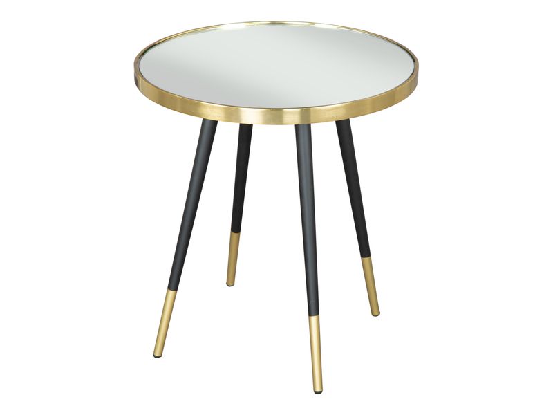 Particle Side Table Gold & Black 5