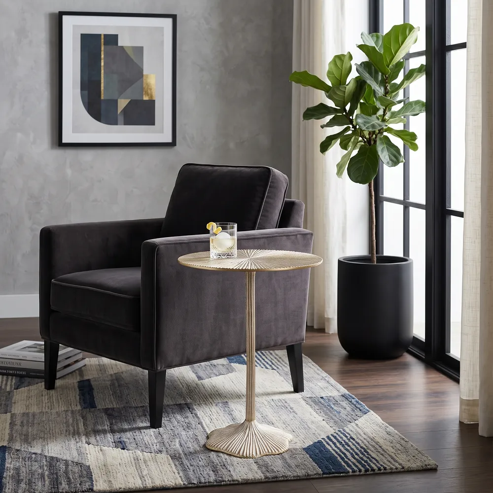 BAKERTON GOLD TABLE 21 (IN)